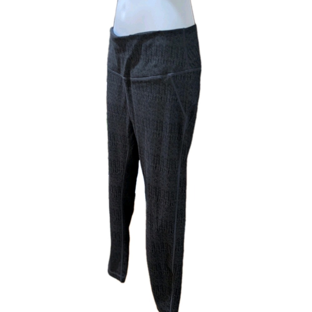 Vuori Gray Pace High Waisted Yoga Women's Activewear Leggings Size Medium - Picture 4 of 12